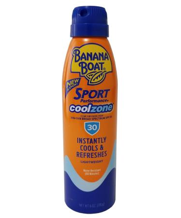 Banana Boat Sport Performance Sunscreen - SPF 30 6 FZ (Pack of 3)
