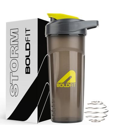 Boldfit Plastic Gym Shaker For Protein Shake Leakproof Shaker Bottles For Protein Preworkout And Bcaa Shake Protein Shaker Bottle For Gym Gym Bottle For Men And Women Black - 600 Ml