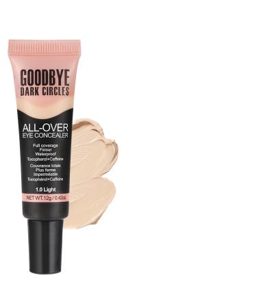 Face Concealer Makeup Concealer for FaceLightweight Waterproof Eye Concealer 12G Long Lasting Liquid Foundation Natural Color Correction Makeup 10 Light A