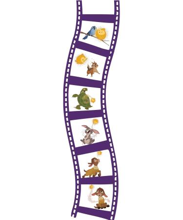 Disney Wish Torch Light and Projector - 3 Discs, 24 Images - Purple - Buy Online on GoSupps.com