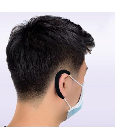 Silicone Ear Protectors - Ear Straps for Face - 5 Pair Silicone Earloop Ear Hooks to Protect Ears Effective Ear Protection 10pcs Black - Buy Online on GoSupps.com