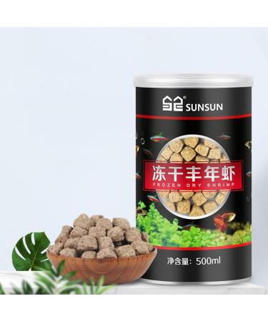 for Turtle Food Dried Freeze Shrimp Eggs for Ornamental Fish Water Turtles Small Pets 220ml 500ml Sealable Can Style2 - Buy Online on GoSupps.com