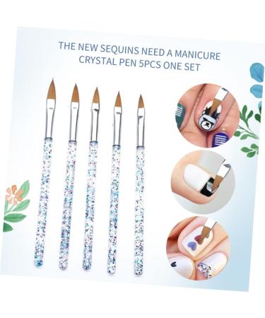 FRCOLOR Finger Nail Kit Sets Nail Drawing Pens Dotting Pen Manicure Tool Nail Acrylic Nail Art Brush Nail Painting Pens Nail Art Remover Nail Gel Nail Art Design Brush - Buy Online on GoSupps.com