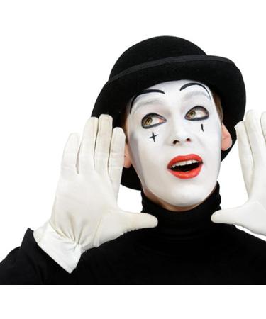 Go Ho Cream White Face Body Paint (2.37 oz) - Water-Based Face Painting Makeup for Adults & Children - Perfect for Joker, Clown, Zombie, Skeleton - SFX Cosplay Costumes & Halloween Festivals - Buy Online on GoSupps.com