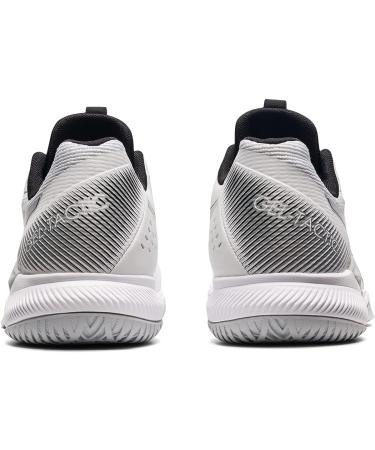 ASICS Men's Gel-Tactic 2 Volleyball Shoes - White/Pure Silver - Size 10 - Buy Online on GoSupps.com
