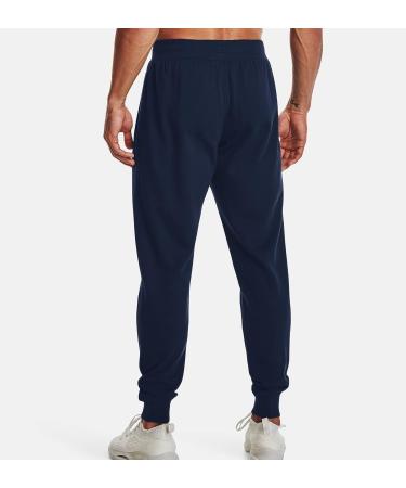 Under Armour Men's Rival Jogger Fleece Pants 1366727 Academy/White - Large - Buy Online on GoSupps.com