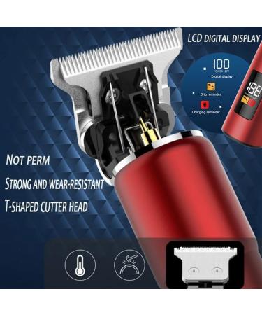 Premium Waterproof Hair Clippers for Men - 10W Electric Beard Trimmer with Rechargeable Full Metal Design - Perfect for Grooming & Hair Cutting - Buy Online on GoSupps.com