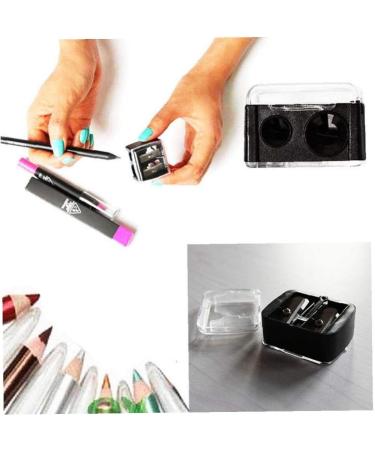 Holes Precision Cosmetic Sharpener - Perfect for Eyebrow Lip Liner & Eyeliner Pencils | Ideal School & Office Supply Gift - International Shipping Available - Buy Online on GoSupps.com