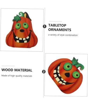 DECHOUS 3pcs Halloween Ornaments Reward Wood Desktop - Buy Online on GoSupps.com