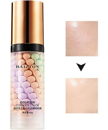  Lambo Tricolor Face Insulation Cream - 40g - Waterproof Color Correction Mask Blemishes and Corrects and Brightens Skin Tone Lambo - Buy Online on GoSupps.com