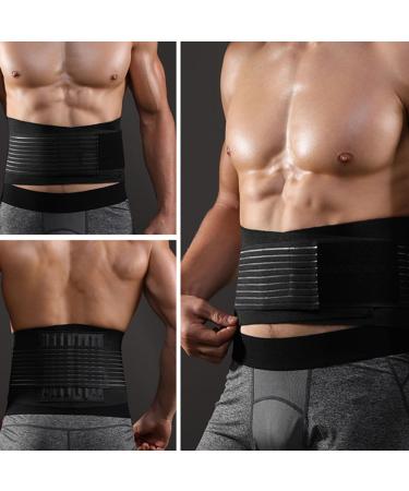 Laluerck Exercise Fitness Back Support Waist Belt with High Elastic Pressure Design Protect the Waist from Injury - Buy Online on GoSupps.com
