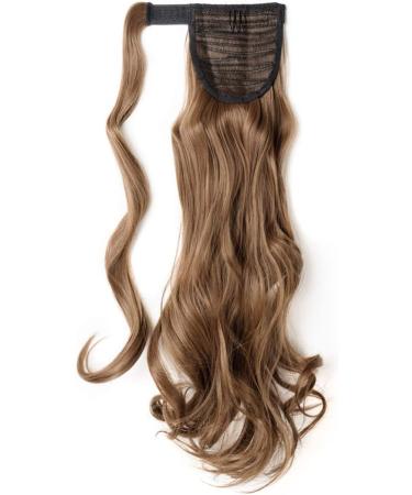 Wrap Around Ponytail Hair Extension | Long Straight Curly Clip-in Hairpiece for Women | Brown Black Blonde | 17 Inch - Buy Online on GoSupps.com