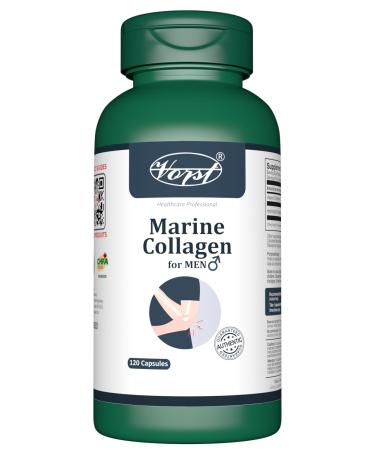 VORST Marine Collagen for Men 120 Capsules 120 count (Pack of 1)