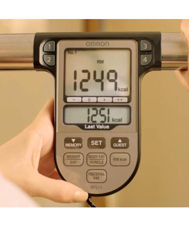 Omron BF511 Body Composition Monitor & Scale - Dark Blue | Free Worldwide Shipping - Buy Online on GoSupps.com