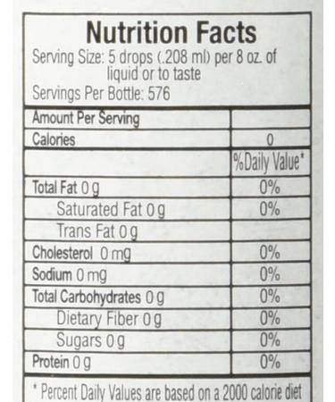 Sweetleaf Stevia Stevia Clear Liquid 4-ounce (2-Pack) - Buy Online on GoSupps.com