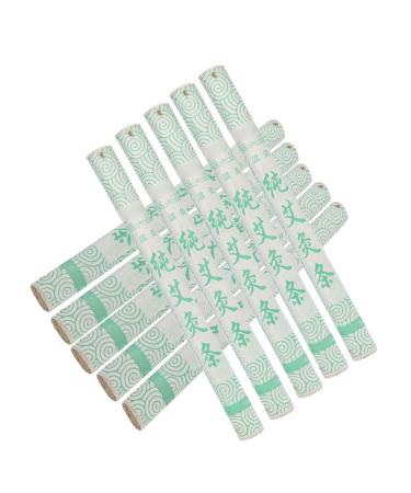 Moxibustion Column Stick - 10 Pieces Box | Traditional Moxibustion Therapy & Massage Sticks for Health Care - Buy Online on GoSupps.com