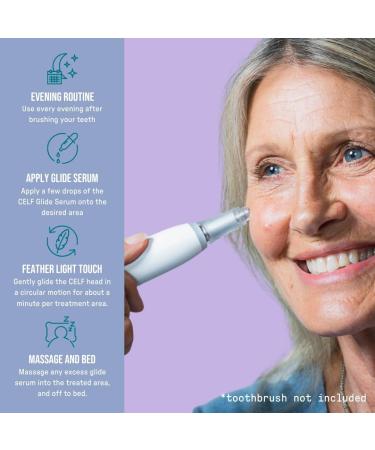 CELF Beauty Micro Vibration Needle-Free Microneedling Pen Compatible with Oral-B iO's Vibrations Skin Care Tool for Ageing Reduction Serum Penetration & Skin Brightening (Toothbrush Not Included) - Buy Online on GoSupps.com