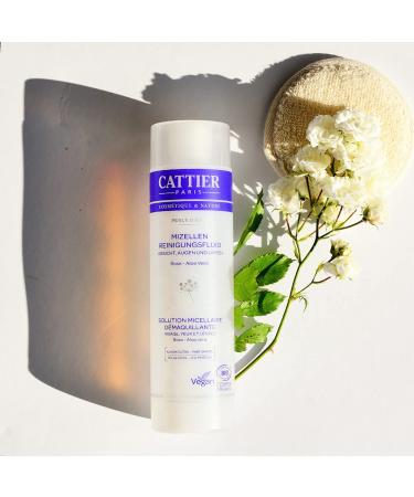 Cattier Micellar Cleansing Fluid 300ml | Alcohol-Free Natural Face Cleanser | International Shipping - Buy Online on GoSupps.com