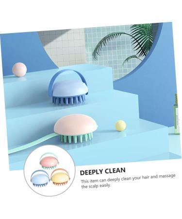 Beavorty Silicone Shampoo Brush Set - 9 Pcs Massage Comb for Wet & Dry Scalp Care - International Shipping Available - Buy Online on GoSupps.com