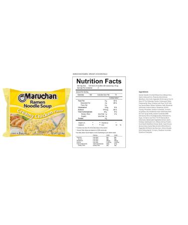 Ramen Noodle Soup Variety Pack - 11 Flavors, 3oz Each - 11 Packages, 6 Flavors - 1 Count, Pack of 11 - Buy Online on GoSupps.com