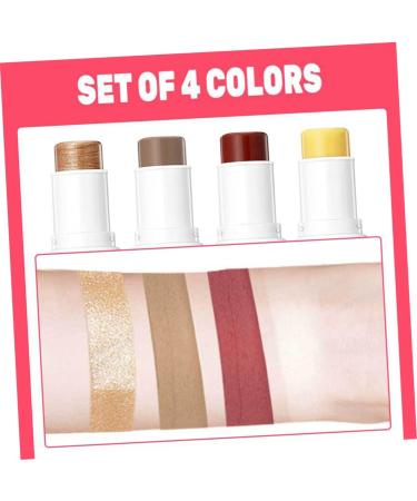 FOMIYES 3 Sets Contour Stick Wand Stick Liquid Highlighter Cream Neopentyl Di(ethylhexanoate) Ester 1 g (Pack of 1) As Shownx3pcs - Buy Online on GoSupps.com
