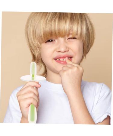 Healvian 8 STK Baby Toothbrush Set - Travel-Friendly Smooth Bristle Silicone Newborn Mund Cleaner - Buy Online on GoSupps.com