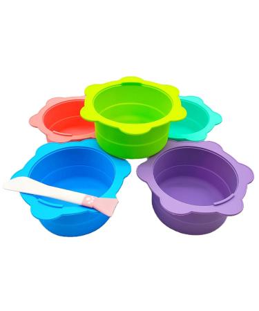 Wax Warmer Liner with Hair Removal Spatula | Clear Scale Flower Shape | Non-Reusable Wax Melting | Replacement Wax for Twisted Wax Pot | Green - Buy Online on GoSupps.com