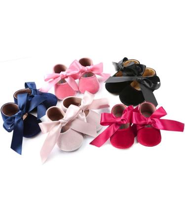 RVROVIC Infant Princess Sparkly Moccasins 12-18 Months - Black - Buy Online on GoSupps.com