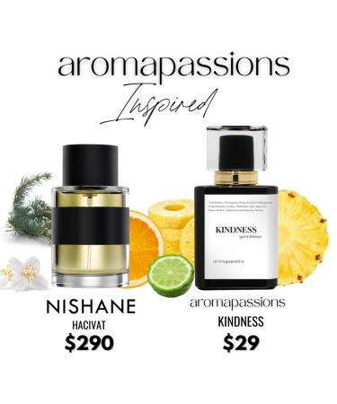 KINDNESS | Inspired by Nishane HACIVAT | Pheromone Perfume for Men and Women | Extrait De Parfum | Long Lasting Dupe Clone Essential Oils Fragrance | Perfume De Hombre Mujer | (30 ml / 1 Fl Oz) 1 Fl Oz (Pack of 1) - Buy Online on GoSupps.com