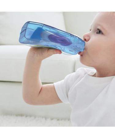 Original Squeeze-Proof Food Bag Holder for Toddlers - Blue | International Shipping Available - Buy Online on GoSupps.com