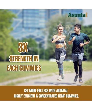 Extra Strength Natural Hemp Gummies for Adults - High Potency CBD - Low Sugar, Zero THC - Best CBD Gummy Option - Buy Online on GoSupps.com