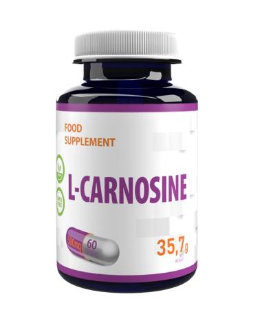 Hepatica LCarnosin 500 mg 60 vegan capsules laboratory tested dietary supplements