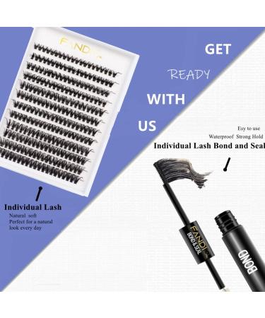 Buy Lash Bond and Seal - Waterproof Cluster Eyelash Glue for DIY Extensions | Strong Hold Latex-Free Sensitive Eyes - 4ML + 4ML - Buy Online on GoSupps.com