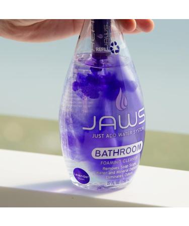 JAWS Foaming Bathroom Cleaner Refill Pods - 24 Pack | Eco-Friendly Refillable Cleaning Supplies for International Shipping - Buy Online on GoSupps.com