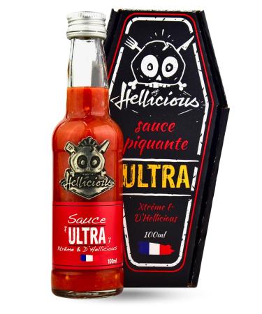 Sauce Ultra Hellicious Sauce piquante extr me au Carolina Reaper 1 500 000 Scoville Fabriqu e en France
