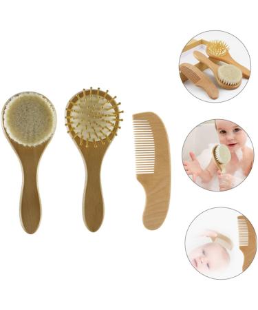 FOMIYES 3pcs Baby Bath Brush Set - Kid's Beauty & Exfoliating Kit with Shower Combs for Gentle Skin Care - Buy Online on GoSupps.com