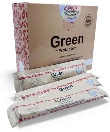 FASHIONCOTTONLLC Green Probiotic with Acidophilus & Lactis Daily Digestive Health Supplement Immune Support Blend - Buy Online on GoSupps.com