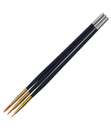 3pcs Nail Art Drawing Pens Set | Embossing & Painting Brushes for DIY Manicure | International Shipping - Buy Online on GoSupps.com