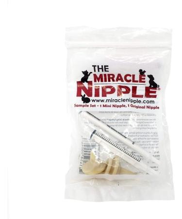 Miracle Nipple Mini & Original Dual Set for Kittens Puppies & Wild Animals - Best Nursing Solution - Buy Online on GoSupps.com
