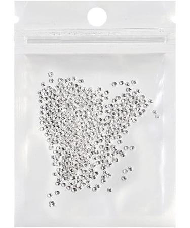 FEIlei Mini Beads Nail Charms Nail Gems Gold Silver Nail Art Studs Nail Art Decorations - Buy Online on GoSupps.com