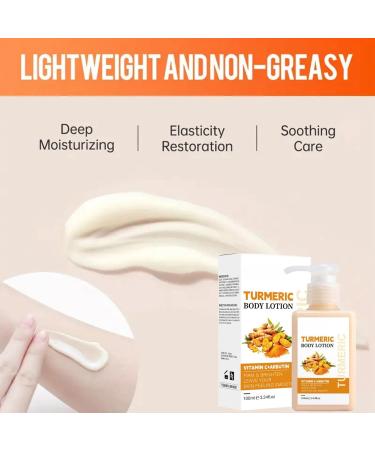 Tur-meric Body Lotion Remove Acne Dark Spots Vitamin C & Tur-meric Body Lotion Tumeric Cream for Face and Body Moisturizing Body Lotion for Dry Skin Face &Body Hydrating Body Lotion for All Skin Types - Buy Online on GoSupps.com