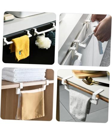 Zerodeko Daisy Wall Decal 2pcs Cabinet Rack Over Door Rack Towel Rack Cabinet Towel Organizer Wall-Mounted Shower Door - Buy Online on GoSupps.com