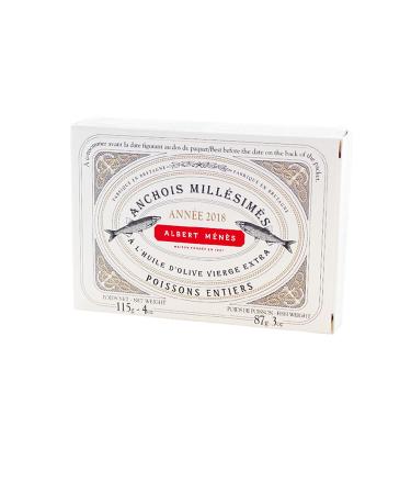 Vintage Whole Anchovies - Artisanal and French Know-How - 115 g - Albert Menes