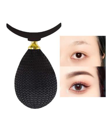 Eyeshadow Stencils - Lazy Eyeshadow Stamp Crease Eyes Makeup Cosmetic Tool - Lazy Eyes Makeup Draw Tool Silicon Eye Shadow Stamp Applicator for Eyes Makeup Xiaguang