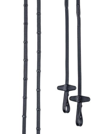 SUNRIDE Hanoverian Bridle with Reins - Premium Genuine Leather for Relaxed Riding - Black Pony Size - Buy Online on GoSupps.com
