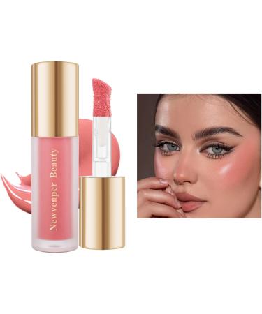 Face Blush with Cushion Applicator Liquid Blush for Cheeks Long Lasting & Smooth Creamy Formula Lightweight Blush Stick Blush Wand Crystal Pink 02# 8 ml (Pack of 1) - Buy Online on GoSupps.com
