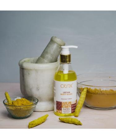Otrix_ Ubtan Body Wash | Tan Removal Formula with Turmeric & Saffron | Body Wash For Women & Men - 290ml - Buy Online on GoSupps.com