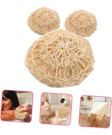 Shop Housoutil 6 Pcs Exfoliating Bath Balls - Shower Scrubber & Loofah for Deep Cleaning | Portable Sisal Washing Sponge - Buy Online on GoSupps.com