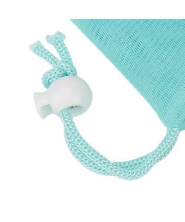 Soft Mesh Soap Bag for Shower - Exfoliating Drawstring Soap Pouch - 5pcs Body & Facial Cleaning Tool - Buy Online on GoSupps.com