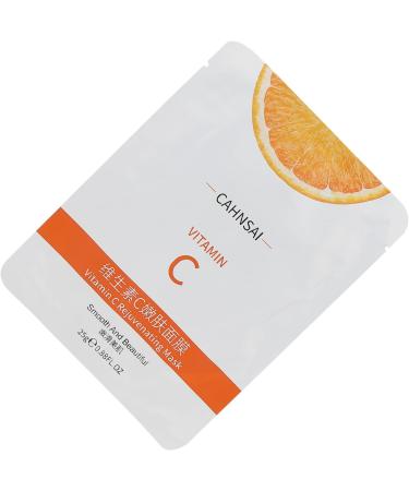 Qukaim Face Mask Moisturizing VC Facial Mask 25g Vitamin C Brightening Nourishing Skin Face Mask - Buy Online on GoSupps.com